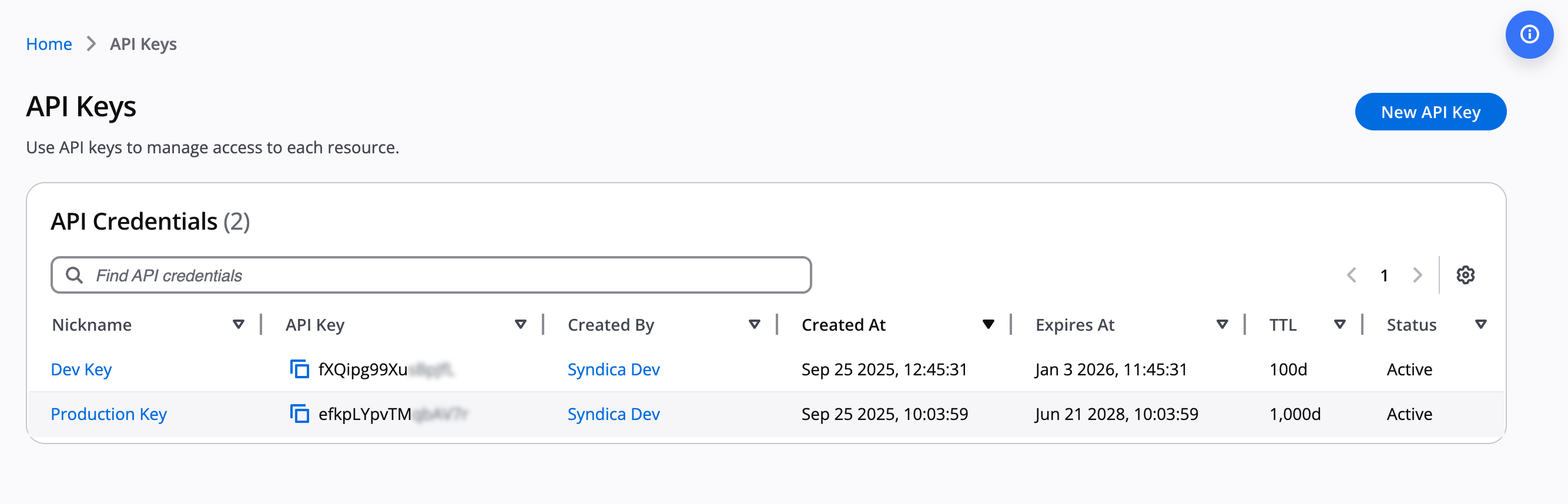 API keys allow you to segment your RPC calls for more in-depth analysis